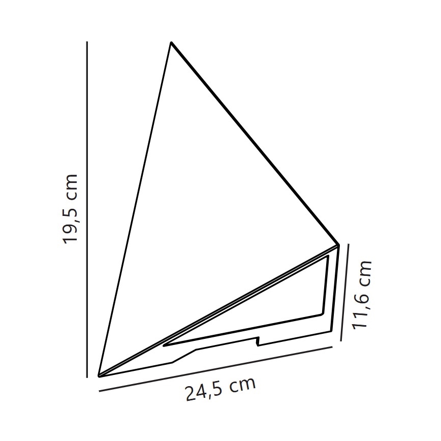 Nordlux - Aplique de exterior KONIT 1xGU10/10W/230V IP44