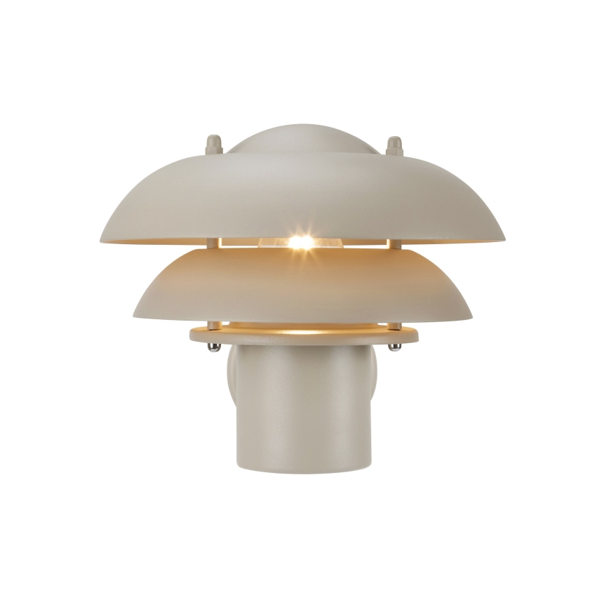 Nordlux - Aplique de exterior KURNOS 1xE14/12W/230V IP54 beige