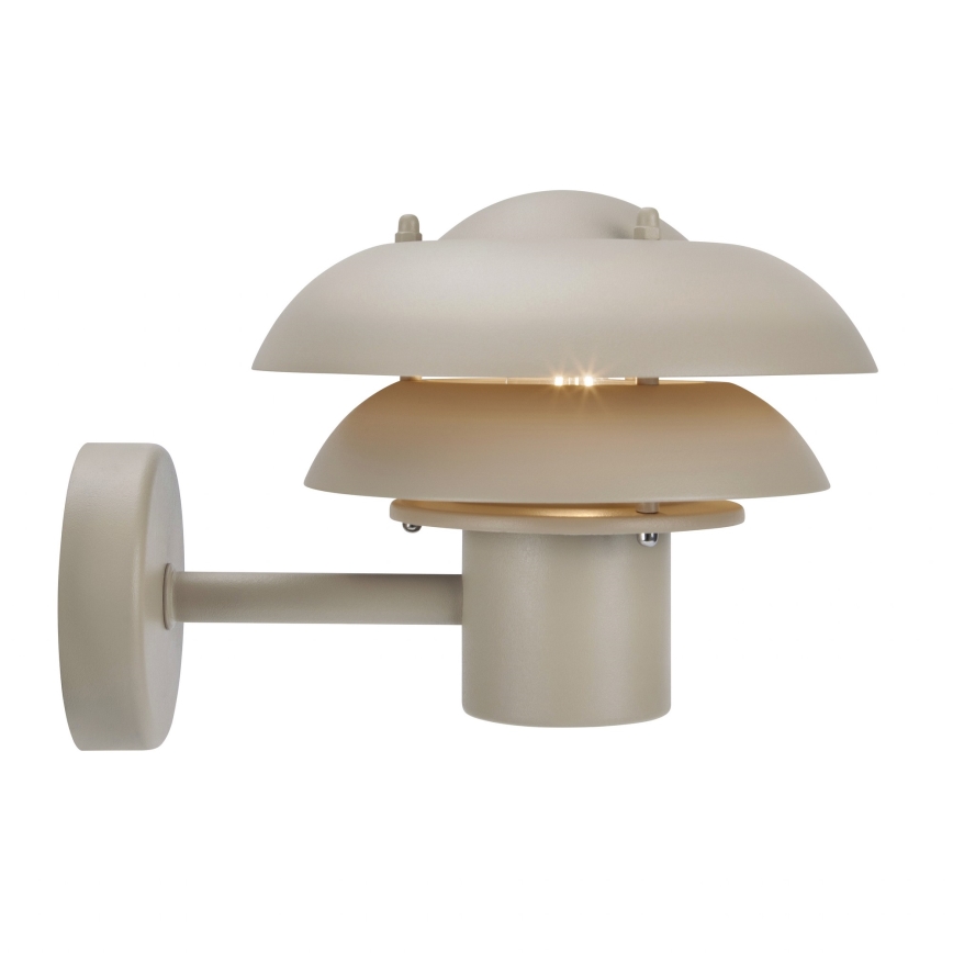 Nordlux - Aplique de exterior KURNOS 1xE14/12W/230V IP54 beige