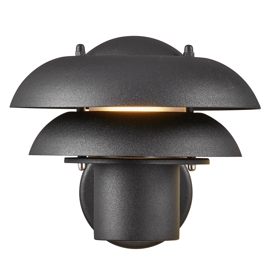 Nordlux - Aplique de exterior KURNOS 1xE14/12W/230V IP54 negro