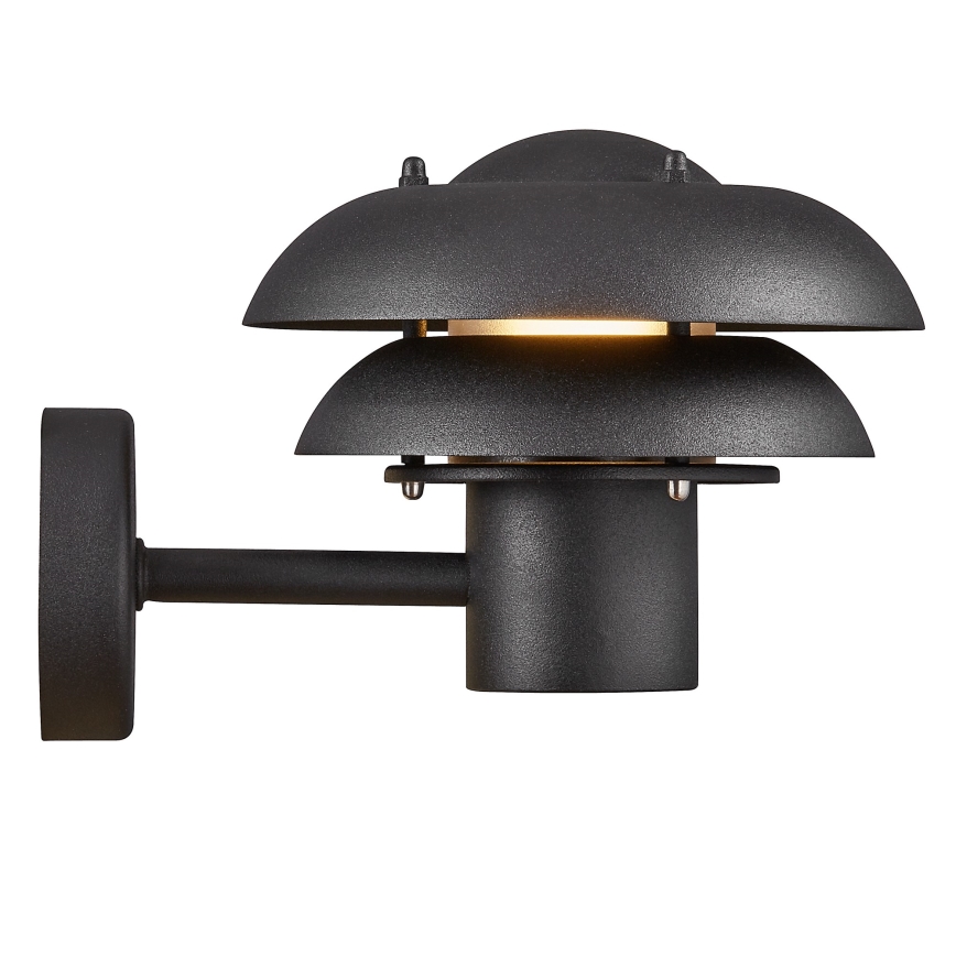 Nordlux - Aplique de exterior KURNOS 1xE14/12W/230V IP54 negro