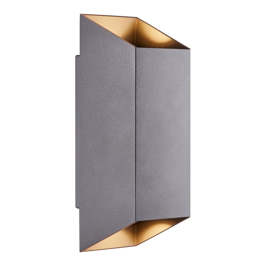 Nordlux - Aplique de exterior NICO 2xGU10/25W/230V IP54 antracita