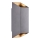 Nordlux - Aplique de exterior NICO 2xGU10/25W/230V IP54 antracita