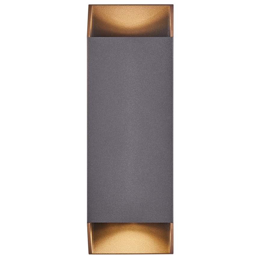 Nordlux - Aplique de exterior NICO 2xGU10/25W/230V IP54 antracita
