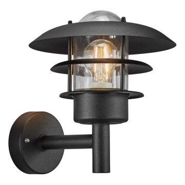 Nordlux - Aplique de exterior NOIR 1xE27/60W/230V IP44