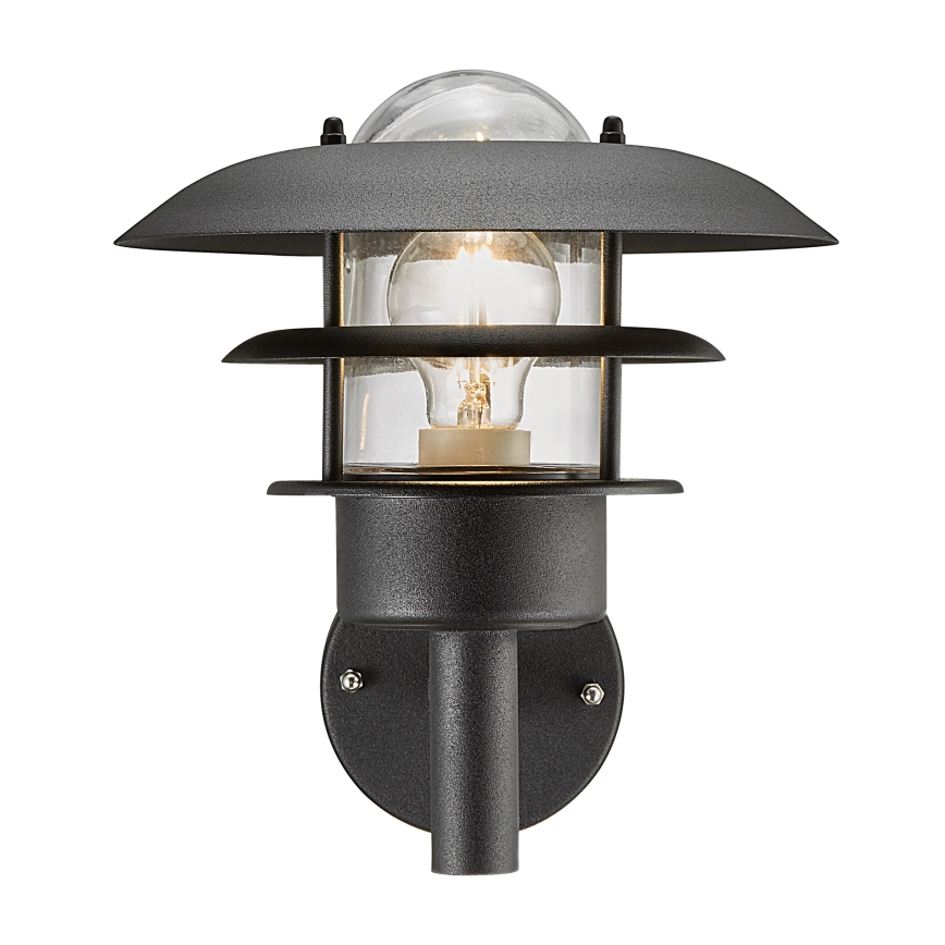 Nordlux - Aplique de exterior NOIR 1xE27/60W/230V IP44