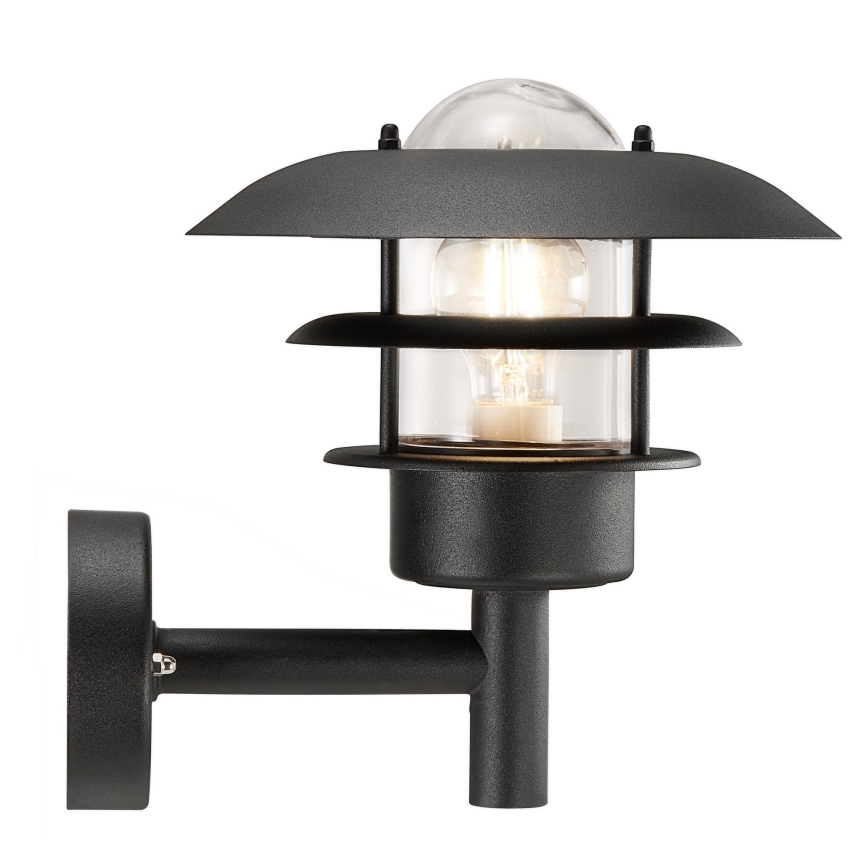 Nordlux - Aplique de exterior NOIR 1xE27/60W/230V IP44
