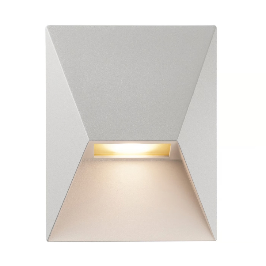 Nordlux - Aplique de exterior PONTIO 1xGU10/25W/230V blanco