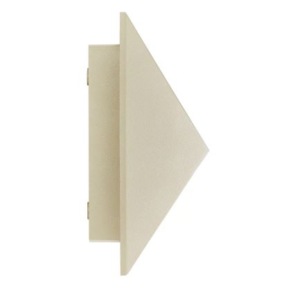 Nordlux - Aplique de exterior PONTIO 1xGU10/25W/230V color crema