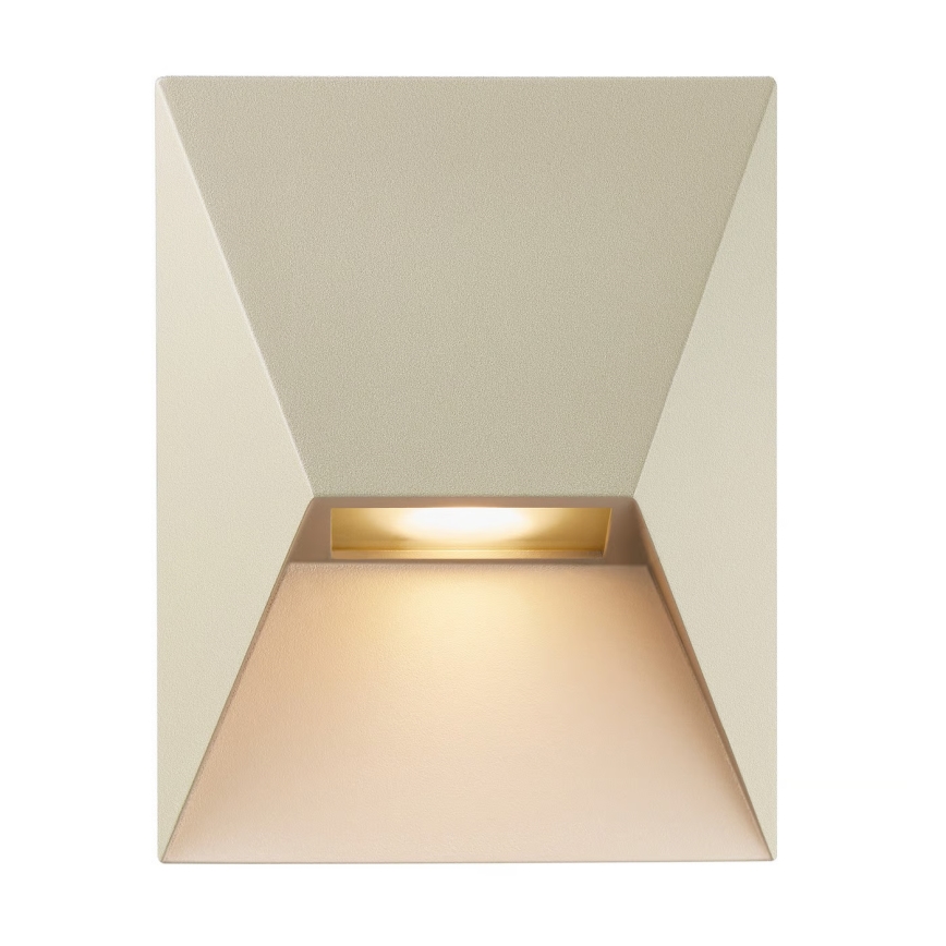 Nordlux - Aplique de exterior PONTIO 1xGU10/25W/230V color crema