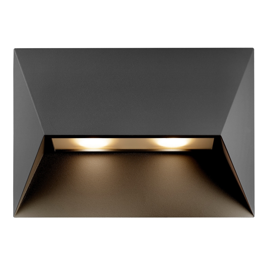 Nordlux - Aplique de exterior PONTIO 2xGU10/25W/230V IP54