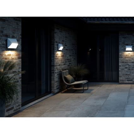 Nordlux - Aplique de exterior PONTIO 2xGU10/25W/230V IP54