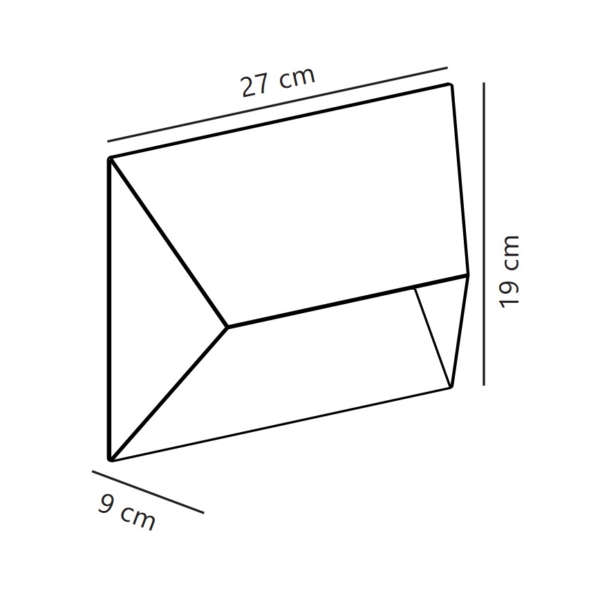 Nordlux - Aplique de exterior PONTIO 2xGU10/25W/230V IP54