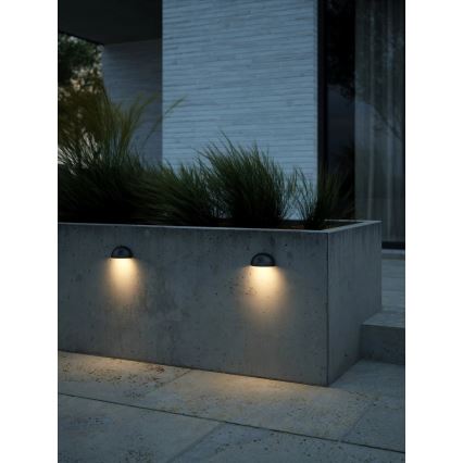 Nordlux - Aplique de exterior SCORPIUS 1xE14/15W/230V IP44 negro