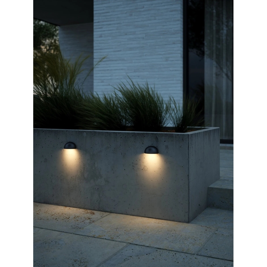 Nordlux - Aplique de exterior SCORPIUS 1xE14/15W/230V IP44 negro