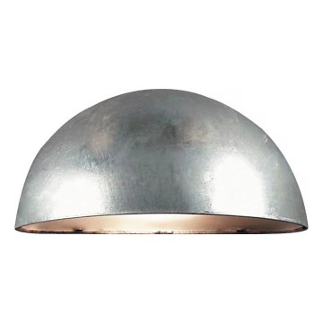 Nordlux - Aplique de exterior SCORPIUS 1xE14/40W/230V IP33 plata