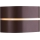 Nordlux - Aplique de exterior SIBELIS 1xE27/10W/230V IP44 marrón