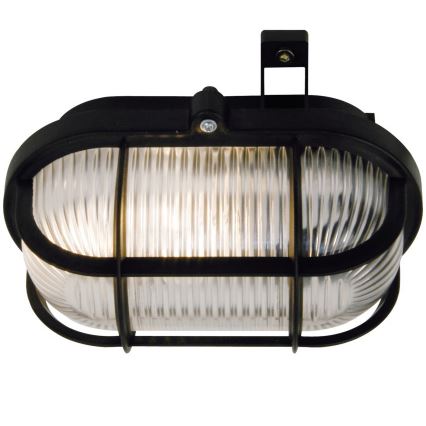 Nordlux - Aplique de exterior SKOTLAMPE 1xE27/60W/230V IP44 negro