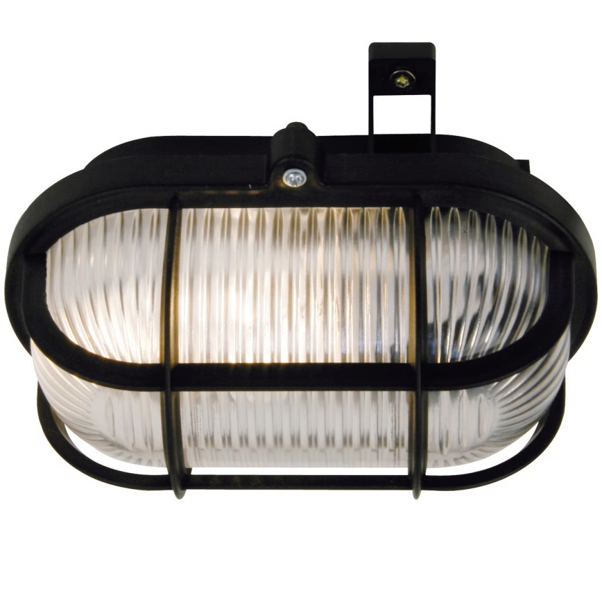 Nordlux - Aplique de exterior SKOTLAMPE 1xE27/60W/230V IP44 negro