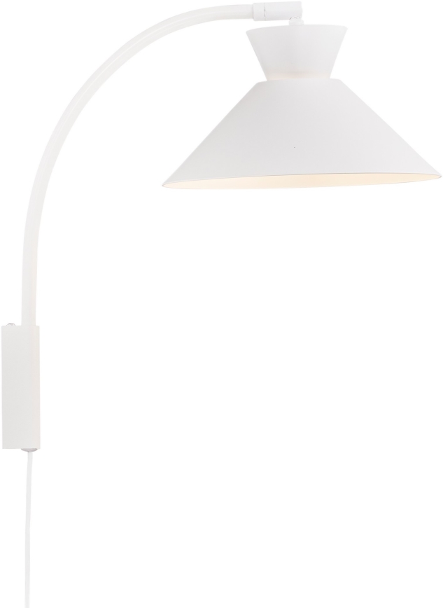 Nordlux - Aplique DIAL 1xE27/40W/230V blanco