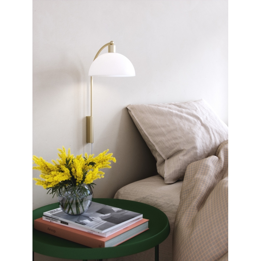 Nordlux - Aplique ELLEN 1xE14/40W/230V dorado
