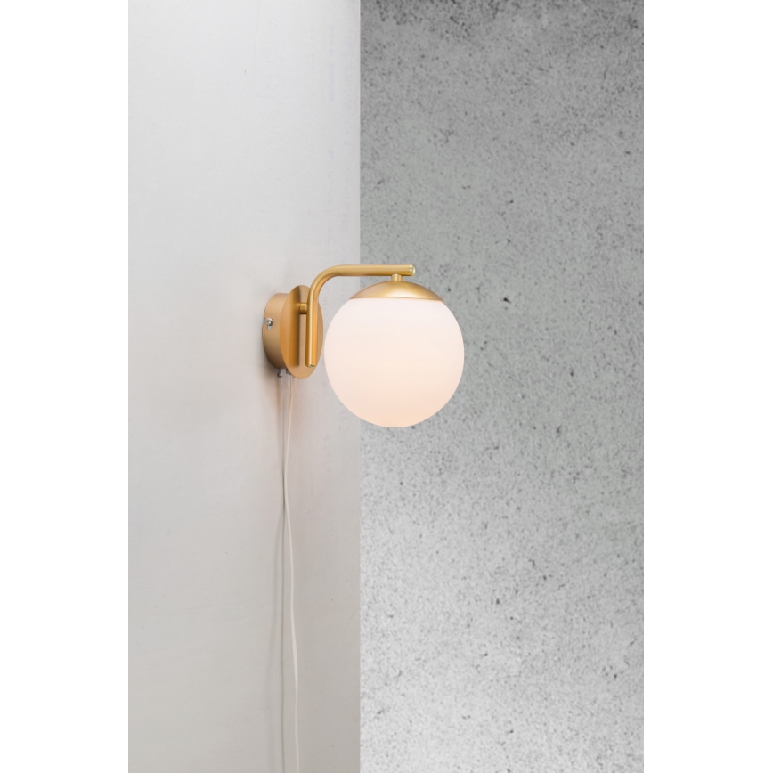 Nordlux - Aplique GRANT 1xE14/40W/230V dorado