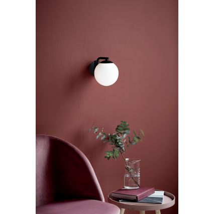 Nordlux - Aplique GRANT 1xE14/40W/230V negro