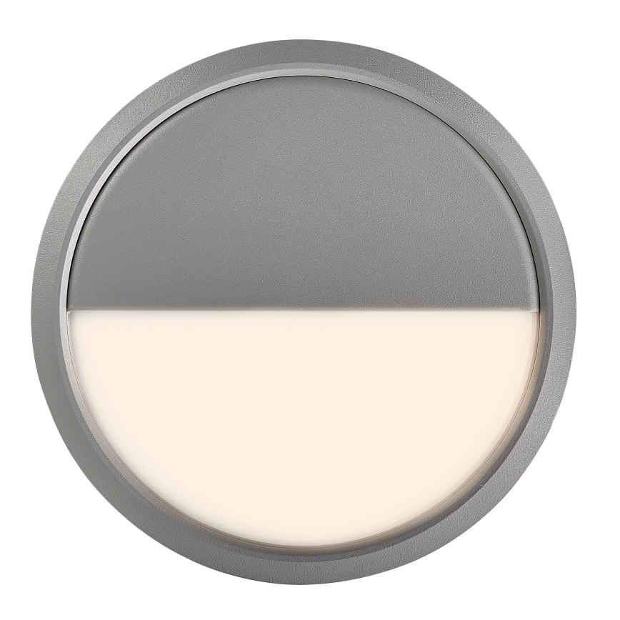 Nordlux - Aplique LED de exterior regulable AVA SMART LED/9,5W/230V 2700K IP54 gris