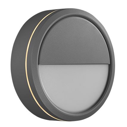 Nordlux - Aplique LED de exterior regulable AVA SMART LED/9,5W/230V 2700K IP54 gris