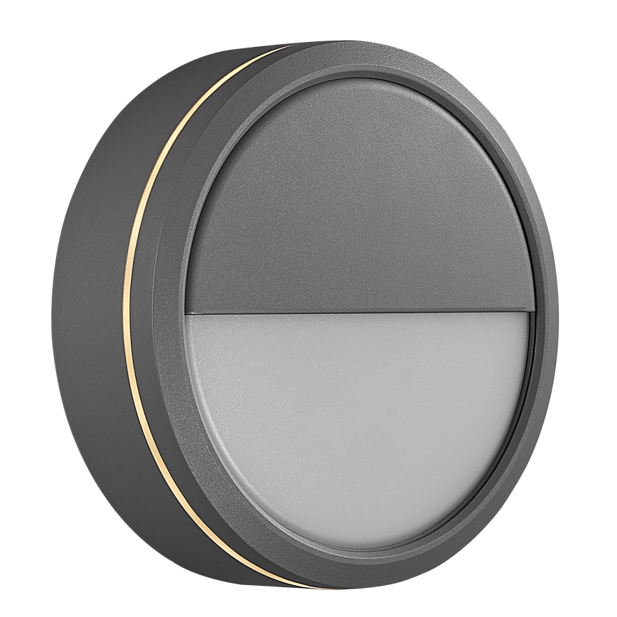 Nordlux - Aplique LED de exterior regulable AVA SMART LED/9,5W/230V 2700K IP54 gris