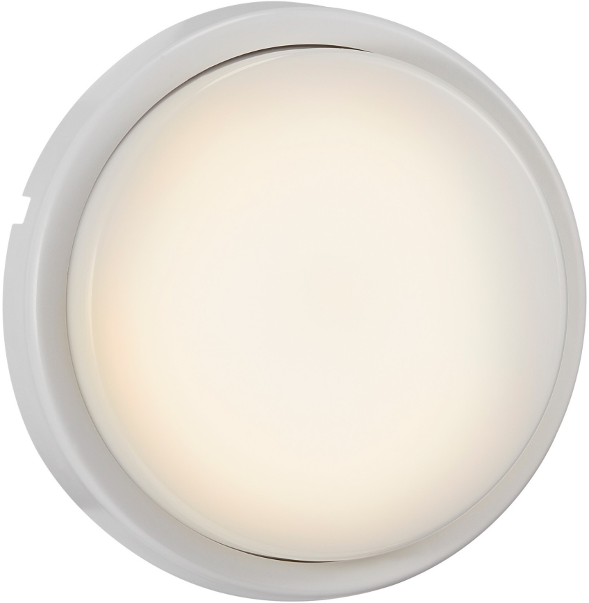 Nordlux - Aplique LED para exterior CUBA LED/6,5W/230V IP54 diá. 17,5 cm blanco