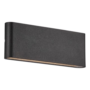 Nordlux - Aplique LED para exterior KINVER LED/10W/230V IP54 negro