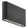 Nordlux - Aplique LED para exterior KINVER LED/8,5W/230V IP54 negro