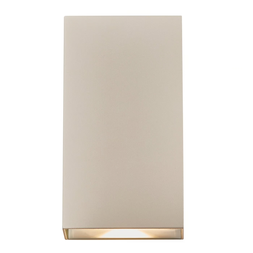 Nordlux - Aplique LED para exterior ROLD LED/10,5W/230V 3000K IP54 color crema