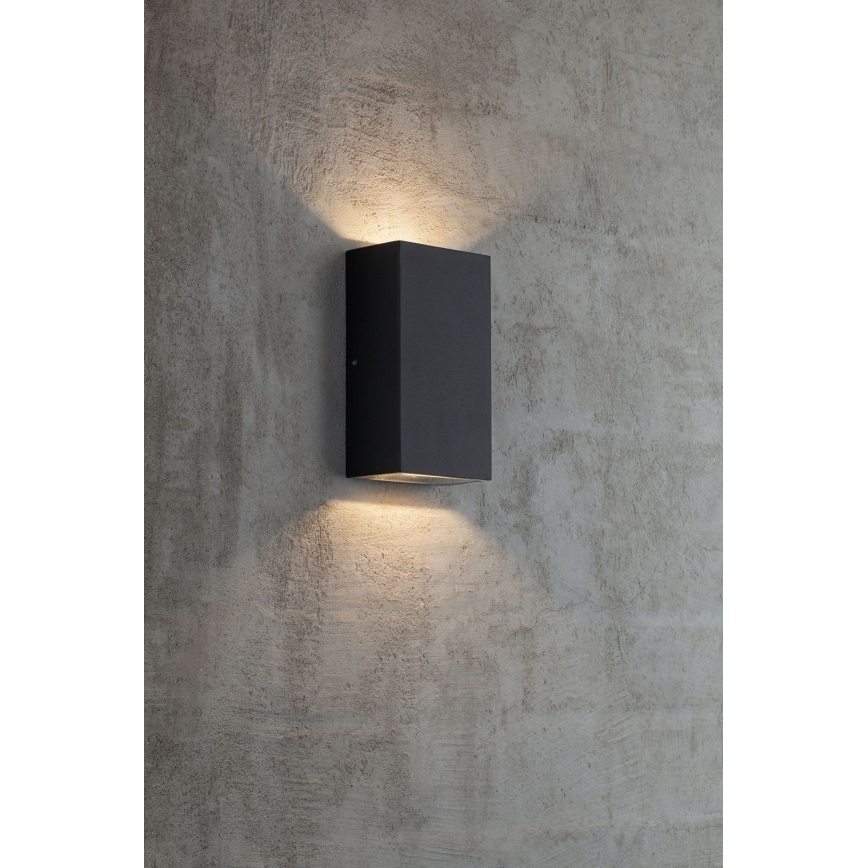 Nordlux - Aplique LED para exterior ROLD LED/10,5W/230V IP54 negro