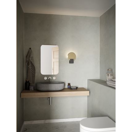 Nordlux - Aplique LED regulable para baño HESTER LED/9,5W/230V IP44