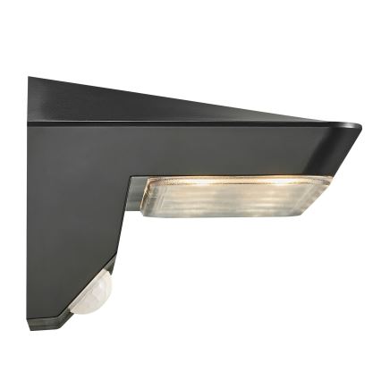 Nordlux - Aplique LED solar con sensor AGENA LED/5W/3,7V IP44 2200 mAh