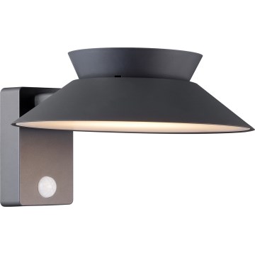 Nordlux - Aplique LED solar con sensor JUSTINA LED/5W/3,7V IP44