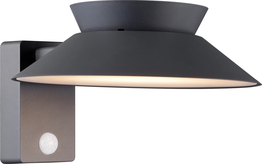 Nordlux - Aplique LED solar con sensor JUSTINA LED/5W/3,7V IP44