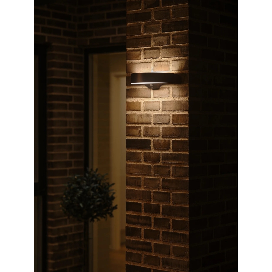Nordlux - Aplique LED solar con sensor MONAY LED/5W/5V 3000K IP44