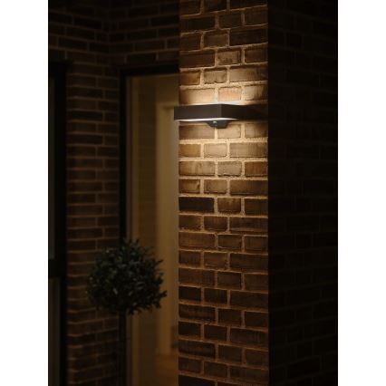 Nordlux - Aplique LED solar con sensor MONAY LED/5W/5V 3000K IP44
