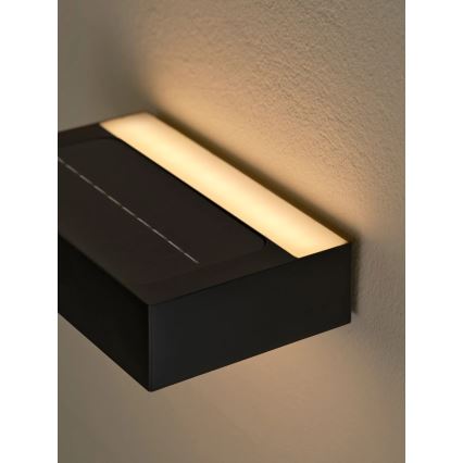 Nordlux - Aplique LED solar con sensor MONAY LED/5W/5V 3000K IP44