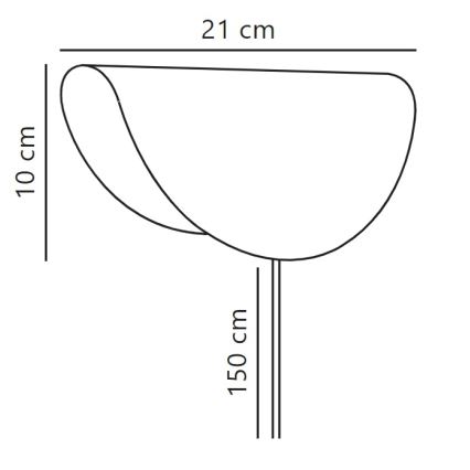 Nordlux - Aplique MODEL 1xE14/25W/230V beige