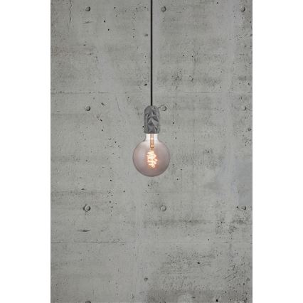 Nordlux - Cable de alimentación HANG 1xE27/40W/230V gris/negro