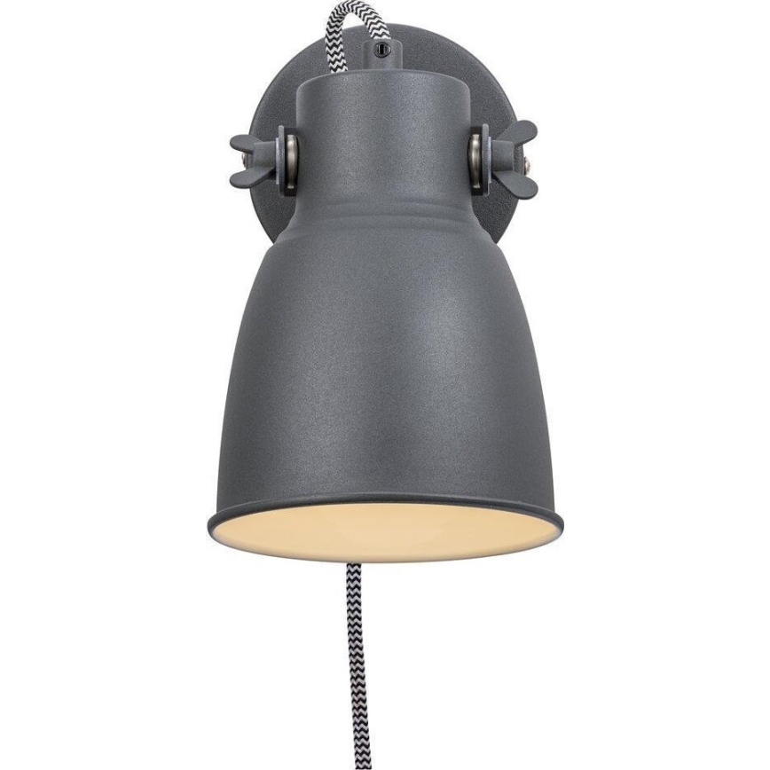 Nordlux - Foco de pared ADRIAN 1xE27/25W/230V antracita