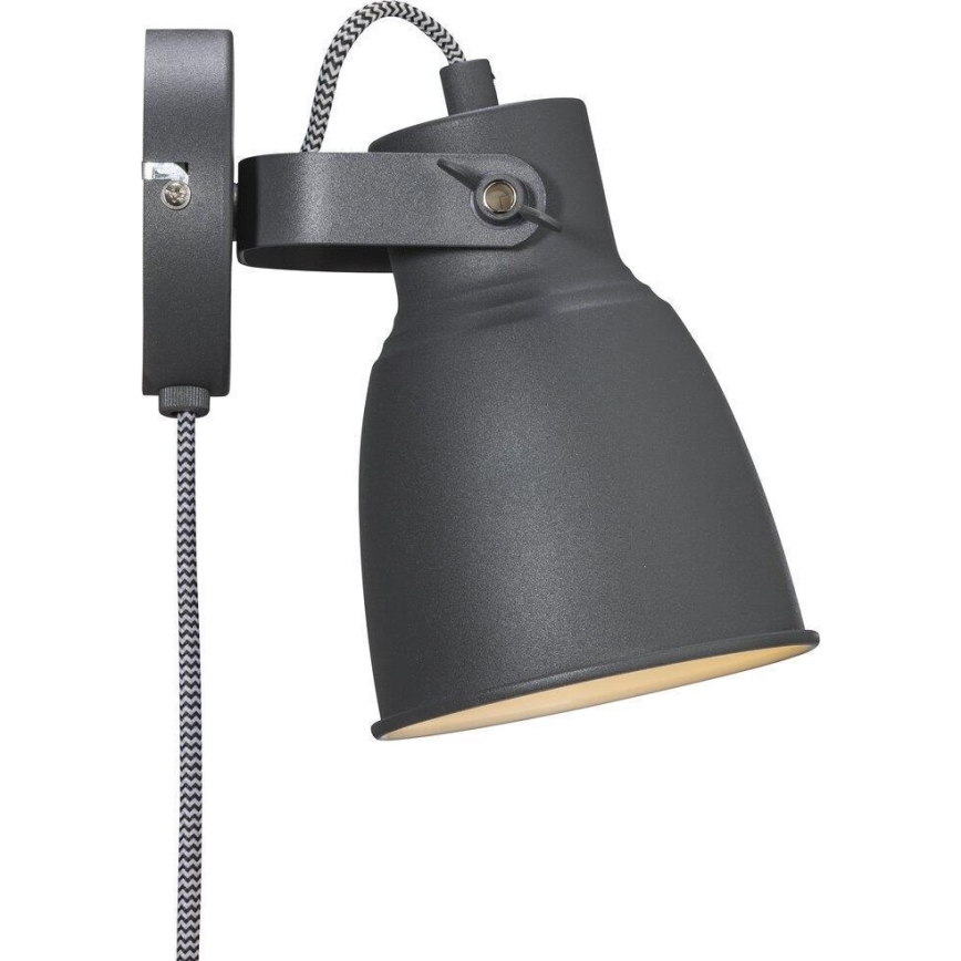 Nordlux - Foco de pared ADRIAN 1xE27/25W/230V antracita