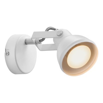 Nordlux - Foco de pared ASLAK 1xGU10/35W/230V blanco