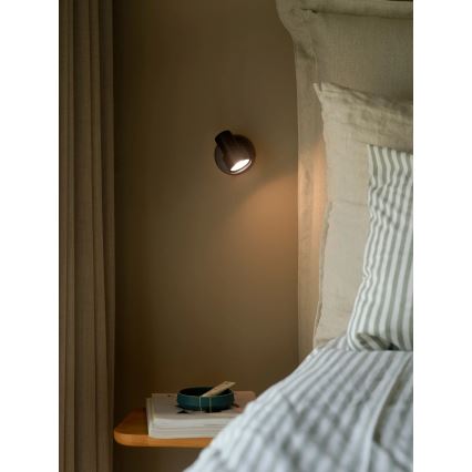 Nordlux - Foco de pared BOSTON 1xGU10/5W/230V negro