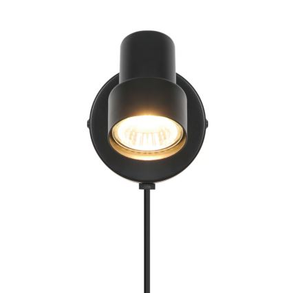 Nordlux - Foco de pared BOSTON 1xGU10/5W/230V negro
