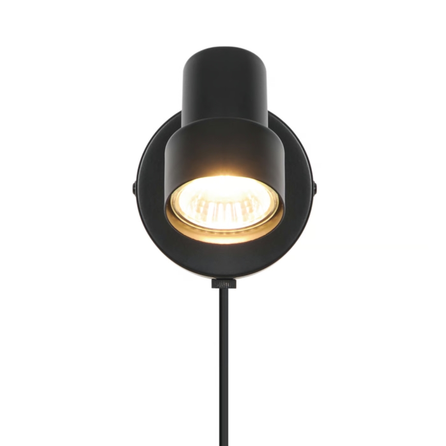 Nordlux - Foco de pared BOSTON 1xGU10/5W/230V negro